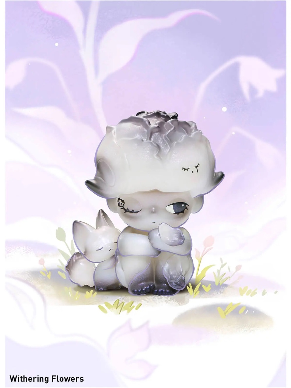 Pop Mart Dimoo World Pink Figurine Collectible “Withered Flowers” confirmed